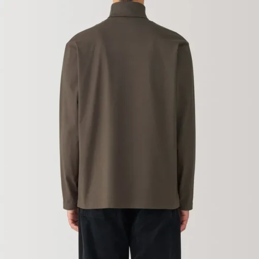 Fashion Men's Brushed Turtleneck Long Sleeve T-Shirt T-Shirts