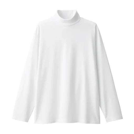 Fashion Men's Brushed Turtleneck Long Sleeve T-Shirt T-Shirts