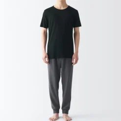 Online Men's Cool Touch Smooth Crew Neck Short Sleeve T-Shirt Underwear & Undershirts