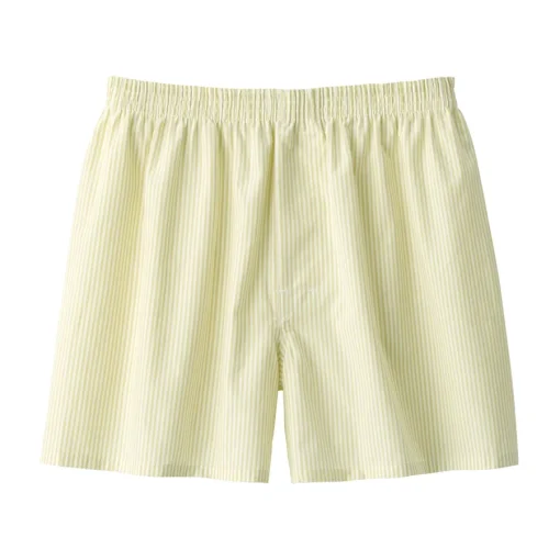 Outlet Men's Cotton Broadcloth Front Open Trunks Underwear & Undershirts