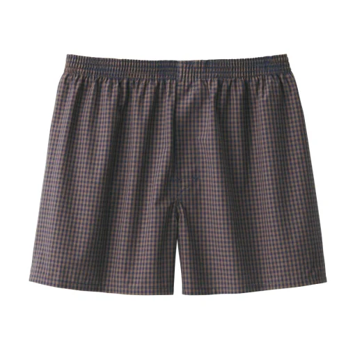 Discount Men's Cotton Broadcloth Front Open Trunks Underwear & Undershirts