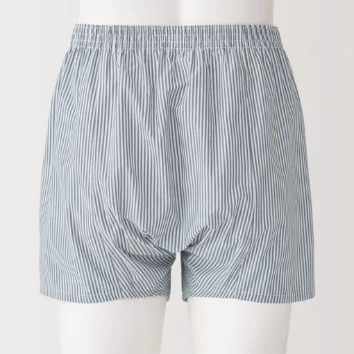 Fashion Men's Cotton Broadcloth Front Open Trunks Underwear & Undershirts