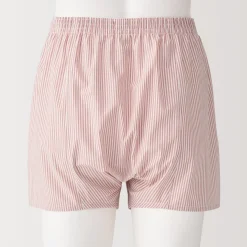 Fashion Men's Cotton Broadcloth Front Open Trunks Underwear & Undershirts