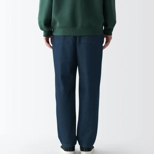 Fashion Men's Denim Easy Pants Denim