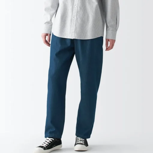 Fashion Men's Denim Easy Pants Denim