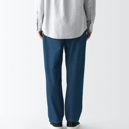 Fashion Men's Denim Easy Pants Denim