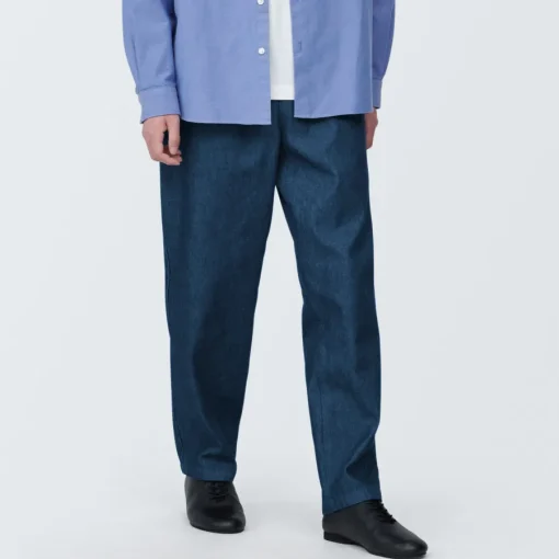 Online Men's Denim Easy Pants Denim