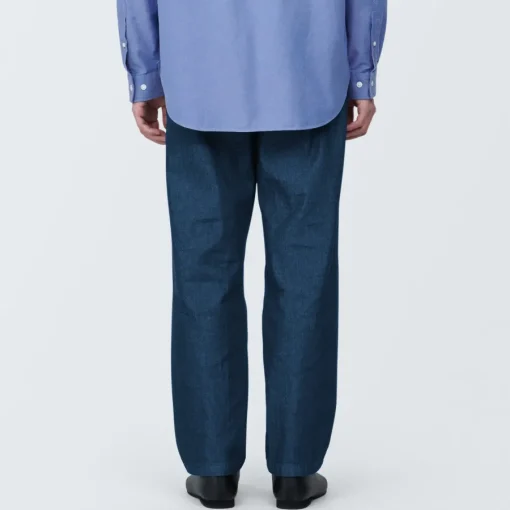 Online Men's Denim Easy Pants Denim