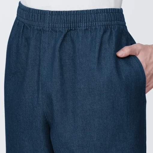 Online Men's Denim Easy Pants Denim