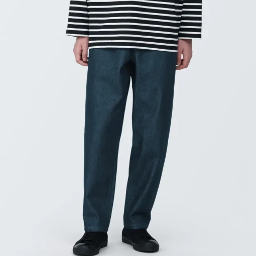 Online Men's Denim Easy Pants Denim