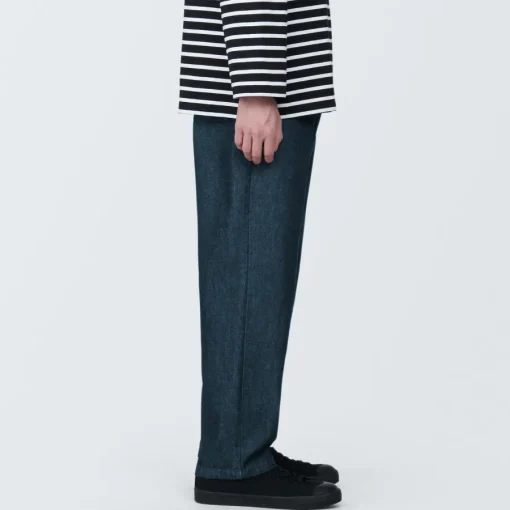 Online Men's Denim Easy Pants Denim