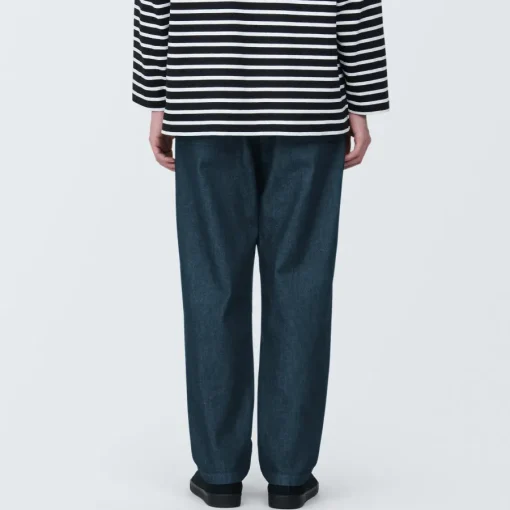 Online Men's Denim Easy Pants Denim