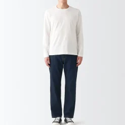 Hot Men's Denim Regular Pants (L 30inch / 76cm) Denim