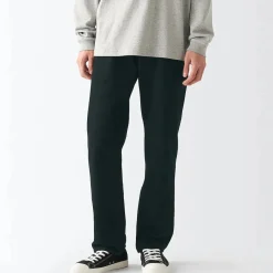 Fashion Men's Denim Regular Pants (L 32inch / 82cm) Denim