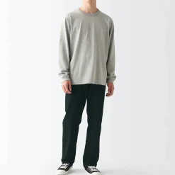 Fashion Men's Denim Regular Pants (L 32inch / 82cm) Denim