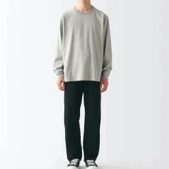 Fashion Men's Denim Regular Pants (L 32inch / 82cm) Denim