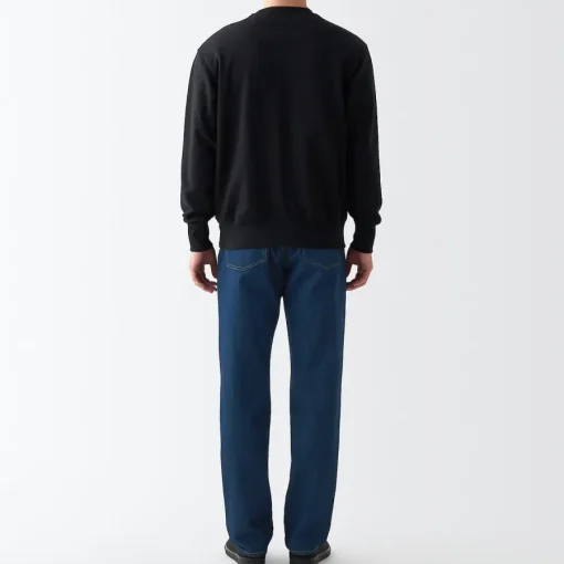 Discount Men's Denim Regular Pants (L 30inch / 76cm) Denim