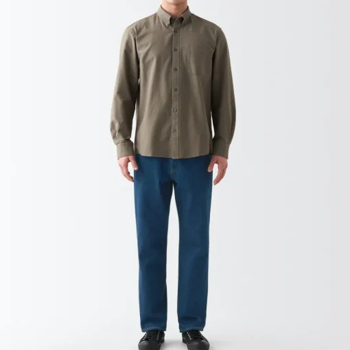 Sale Men's Denim Regular Pants (L 30inch / 76cm) Denim