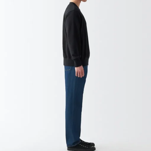 Hot Men's Denim Regular Pants (L 32inch / 82cm) Denim