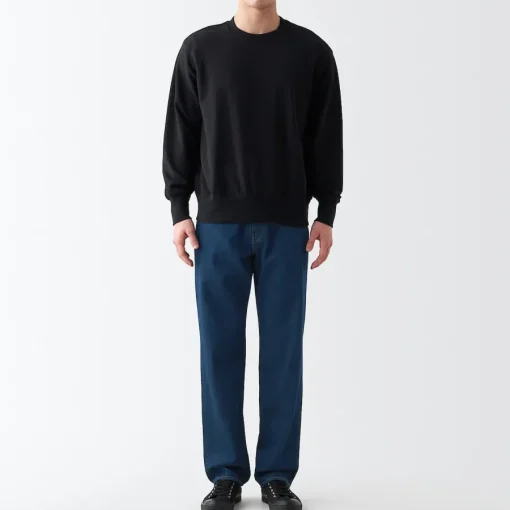 Hot Men's Denim Regular Pants (L 32inch / 82cm) Denim