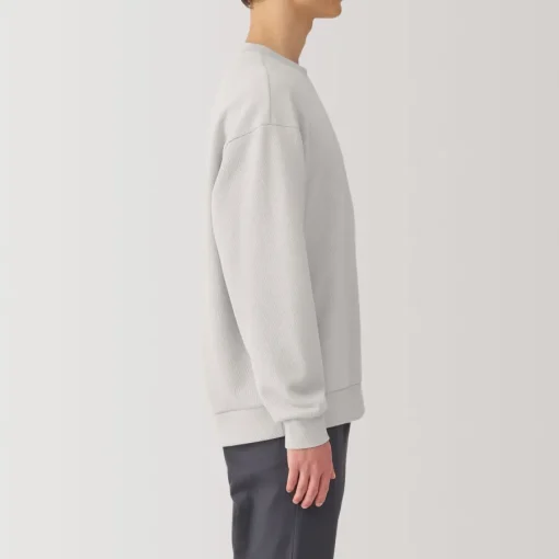 Online Men's Double Knitted Crew Neck Pullover Sweaters & Cardigans