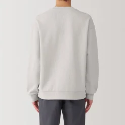 Online Men's Double Knitted Crew Neck Pullover Sweaters & Cardigans