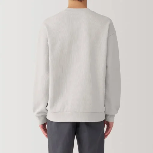 Online Men's Double Knitted Crew Neck Pullover Sweaters & Cardigans