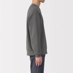 Online Men's Double Knitted Crew Neck Pullover Sweaters & Cardigans