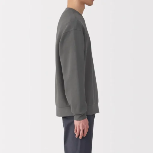 Online Men's Double Knitted Crew Neck Pullover Sweaters & Cardigans