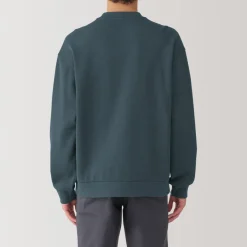 Online Men's Double Knitted Crew Neck Pullover Sweaters & Cardigans