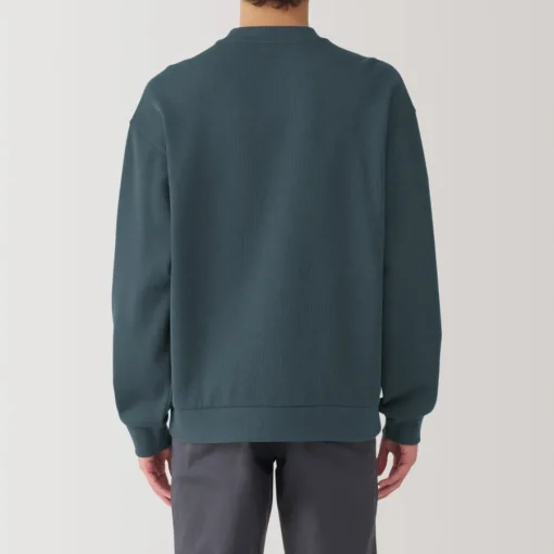 Online Men's Double Knitted Crew Neck Pullover Sweaters & Cardigans