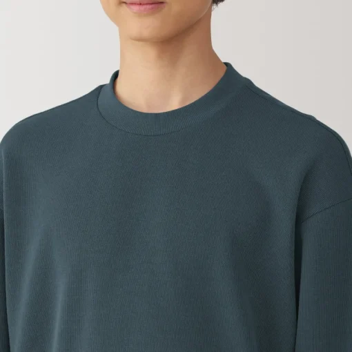 Online Men's Double Knitted Crew Neck Pullover Sweaters & Cardigans