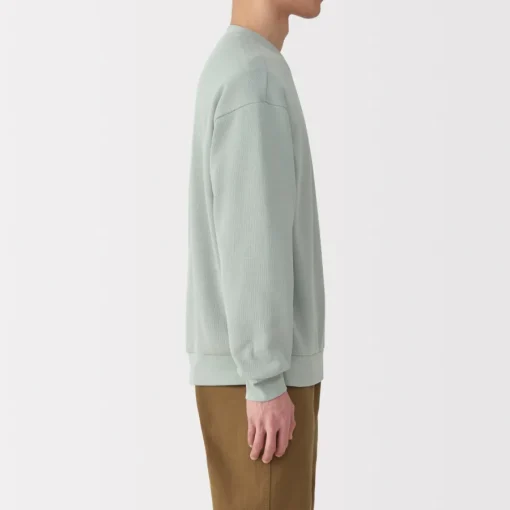 Online Men's Double Knitted Crew Neck Pullover Sweaters & Cardigans
