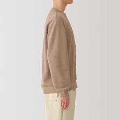 Online Men's Double Knitted Crew Neck Pullover Sweaters & Cardigans