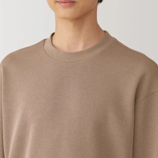 Online Men's Double Knitted Crew Neck Pullover Sweaters & Cardigans