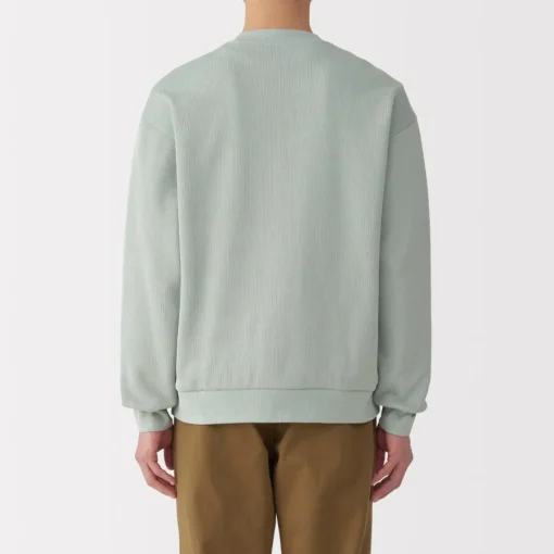 Online Men's Double Knitted Crew Neck Pullover Sweaters & Cardigans
