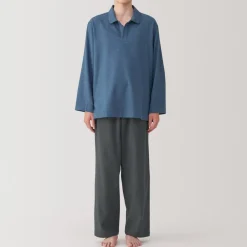 Hot Men's Flannel Skipper Pajamas Pajamas & Loungewear|Loungewear