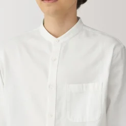 Online Men's Flannel Stand Collar Long Sleeve Shirt Shirts & Polos