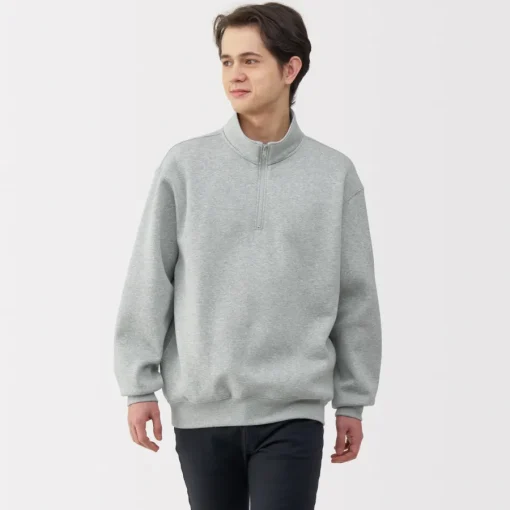 Sale Men's Half Zip Sweatshirt Hoodies & Sweatshirts