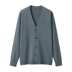 Clearance Men's Hemp Blend V-Neck Cardigan Sweaters & Cardigans