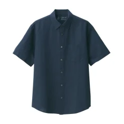 New Men's Hemp Cotton Short Sleeve Shirt Shirts & Polos