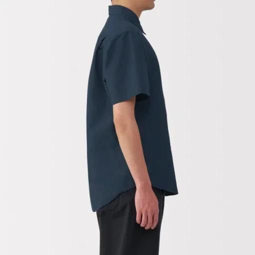 New Men's Hemp Cotton Short Sleeve Shirt Shirts & Polos