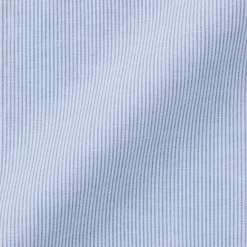 Outlet Men's Hemp Cotton Stand Collar Striped Shirt Shirts & Polos