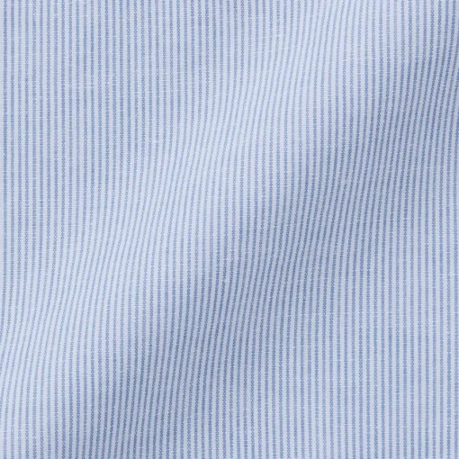 Outlet Men's Hemp Cotton Stand Collar Striped Shirt Shirts & Polos