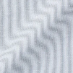 Outlet Men's Hemp Cotton Stand Collar Striped Shirt Shirts & Polos