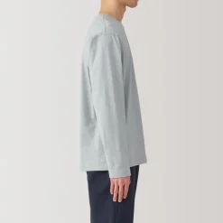 Clearance Men's Jersey Crew Neck Long Sleeve T-Shirt T-Shirts