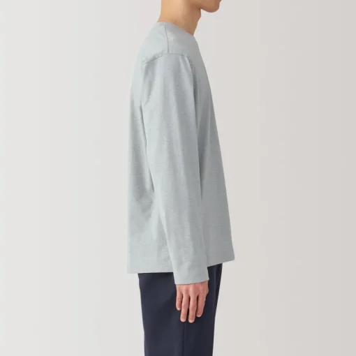 Clearance Men's Jersey Crew Neck Long Sleeve T-Shirt T-Shirts