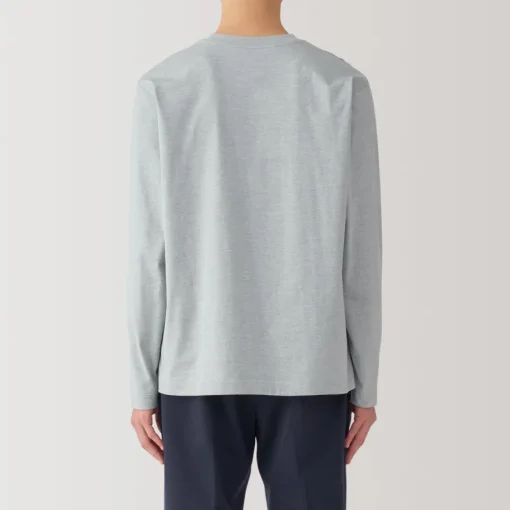 Clearance Men's Jersey Crew Neck Long Sleeve T-Shirt T-Shirts