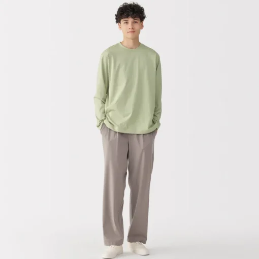 Clearance Men's Jersey Crew Neck Long Sleeve T-Shirt T-Shirts