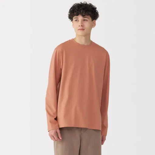 Clearance Men's Jersey Crew Neck Long Sleeve T-Shirt T-Shirts